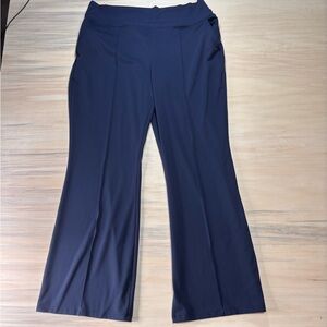 STYLUS Navy Boot Cut Flare Pants Size XL